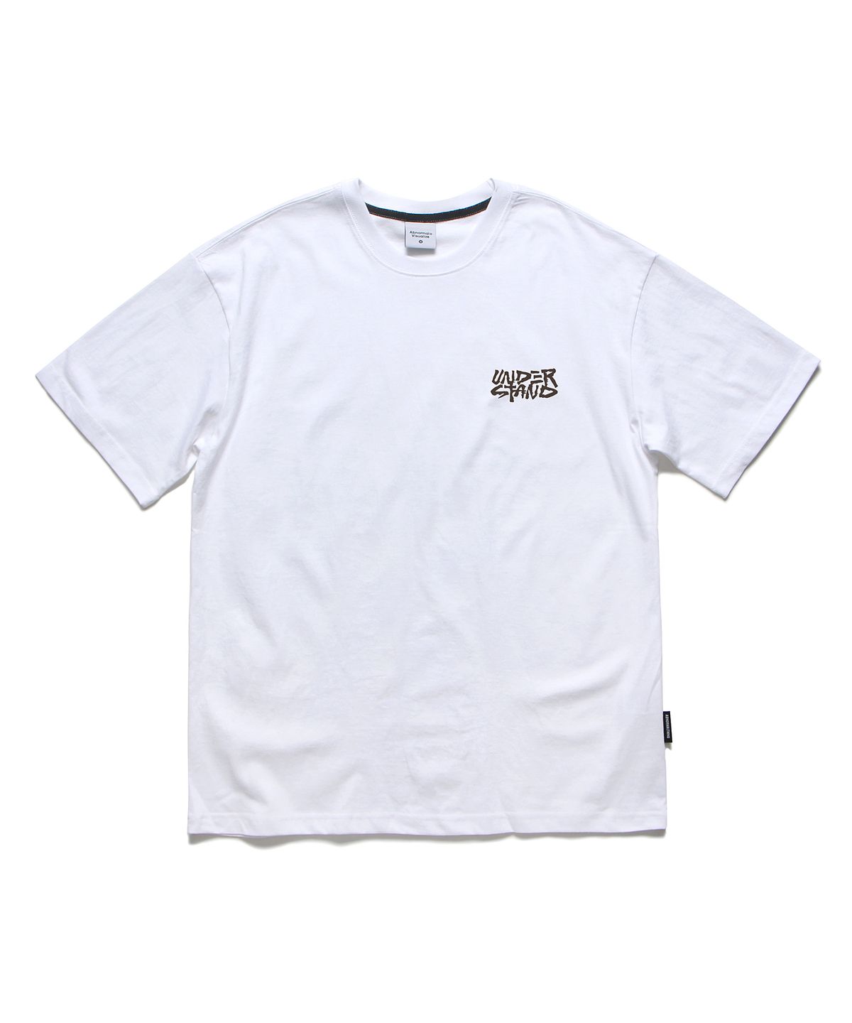 앱놀머씽(ABNORMALTHING) UDD 오버핏 티셔츠 블랙 (UDD T-SHIRT BLACK)