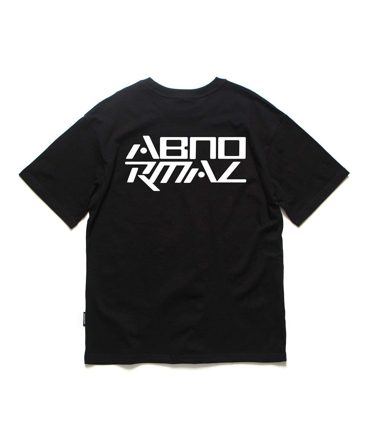 앱놀머씽(ABNORMALTHING) 휴먼 오버핏 티셔츠 블랙 (HUMAN T-SHIRT BLACK)