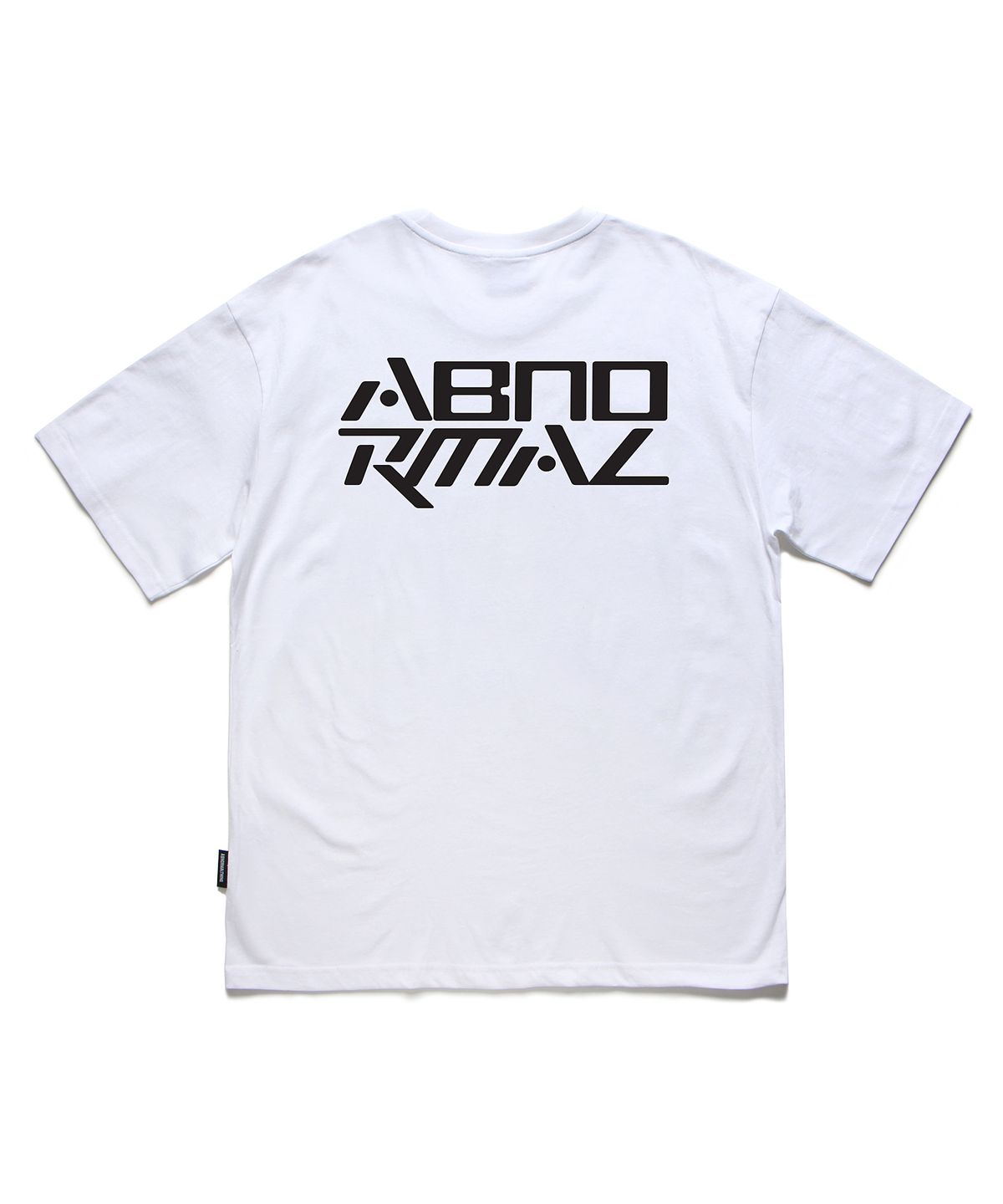앱놀머씽(ABNORMALTHING) 휴먼 오버핏 티셔츠 화이트 (HUMAN T-SHIRT WHITE)