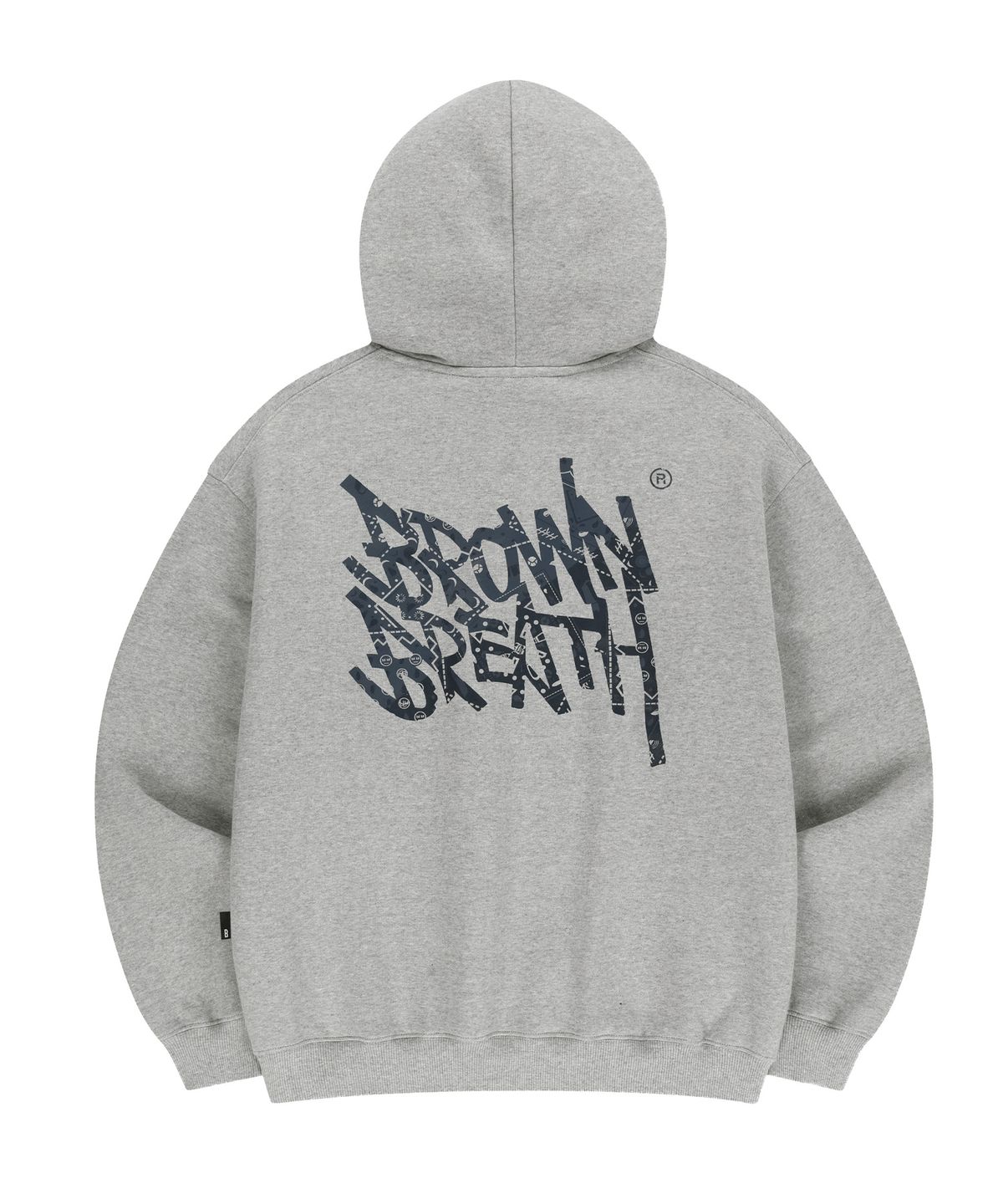 브라운브레스(BROWNBREATH) PAISELEY TAG HOODIE (3colors)