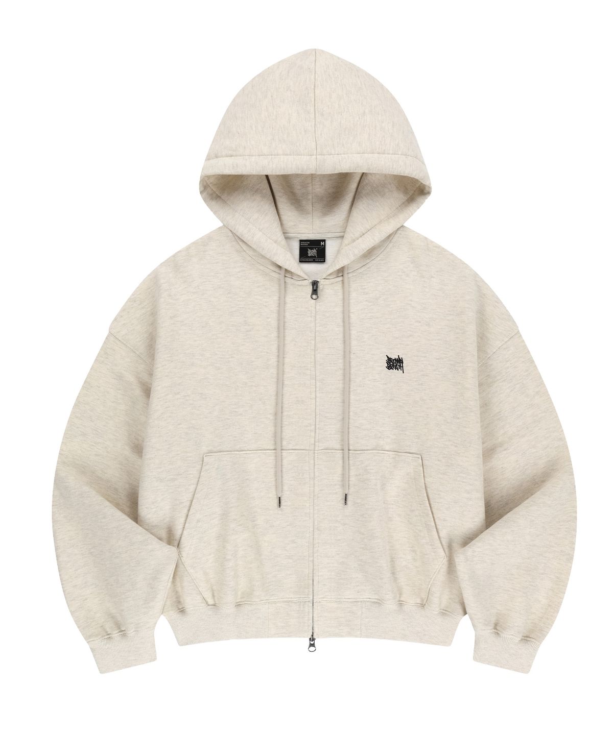 브라운브레스(BROWNBREATH) ESSENTIAL CROP TAG ZIP UP (3colors)