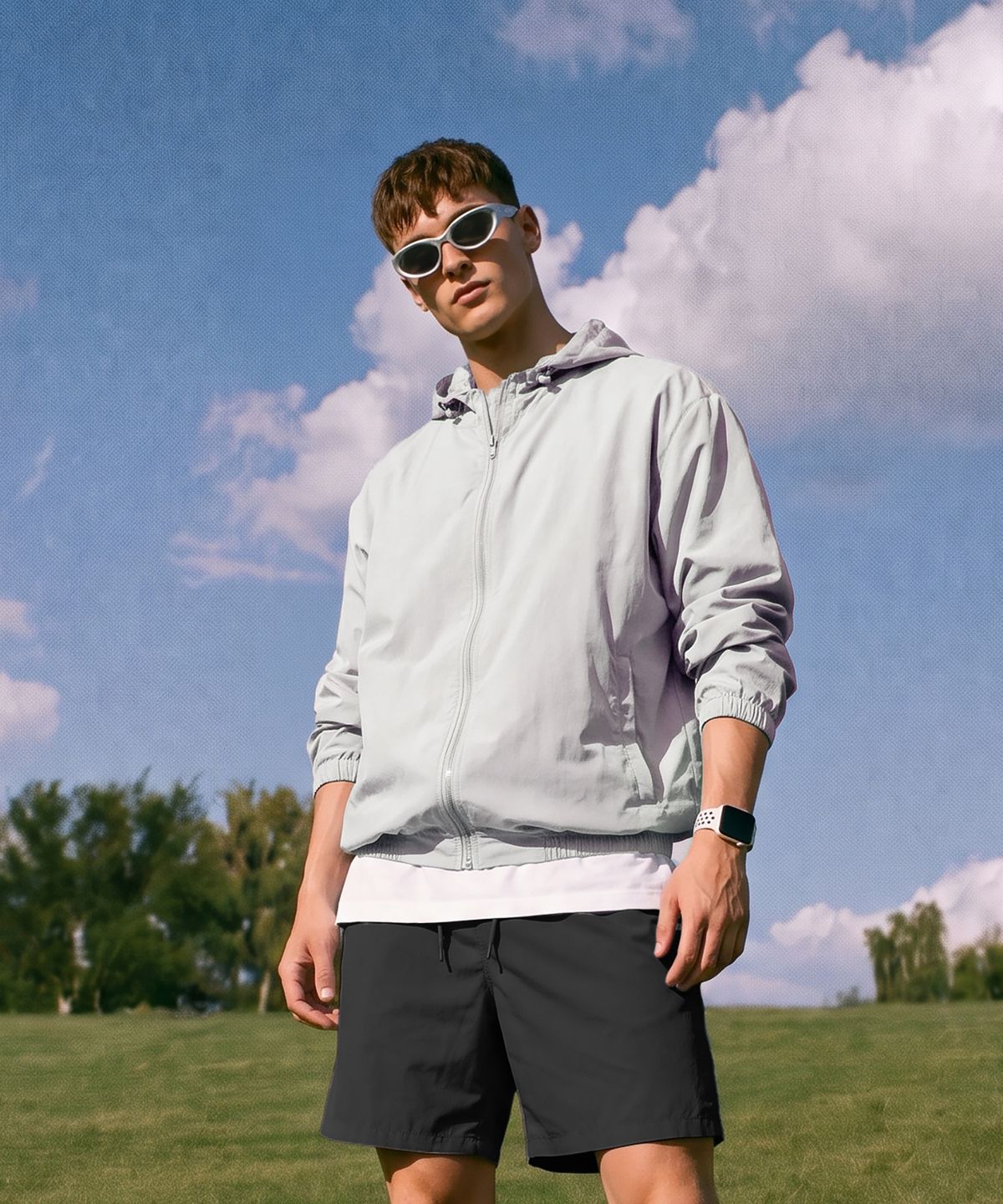 플라이크(FLYQ) SONIQ B3 MATTE SILVER / BLACK_선글라스
