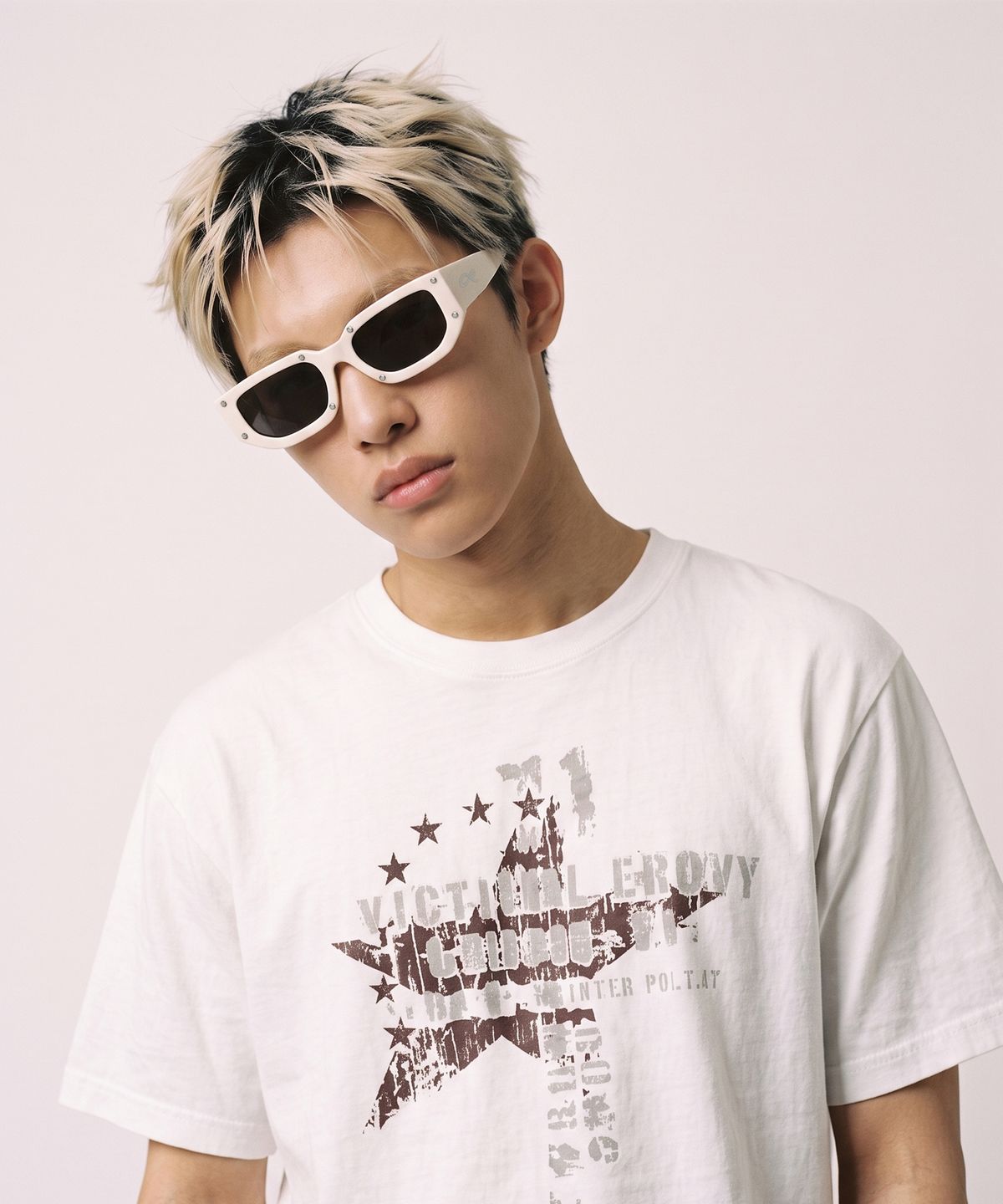 플라이크(FLYQ) LUCKY B3 OFF WHITE_선글라스