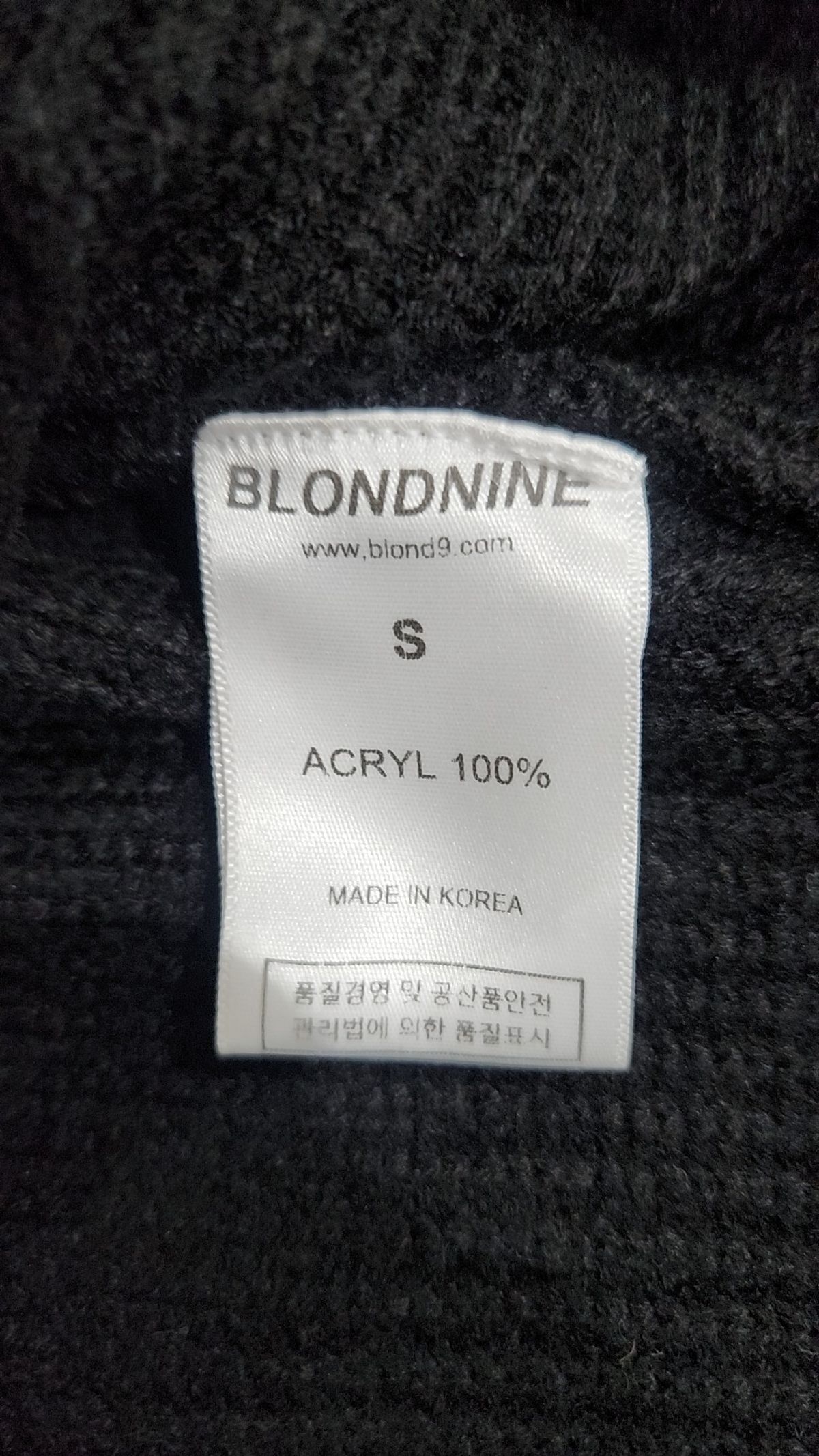 블론드나인(BLOND9) 니트/스웨터 S