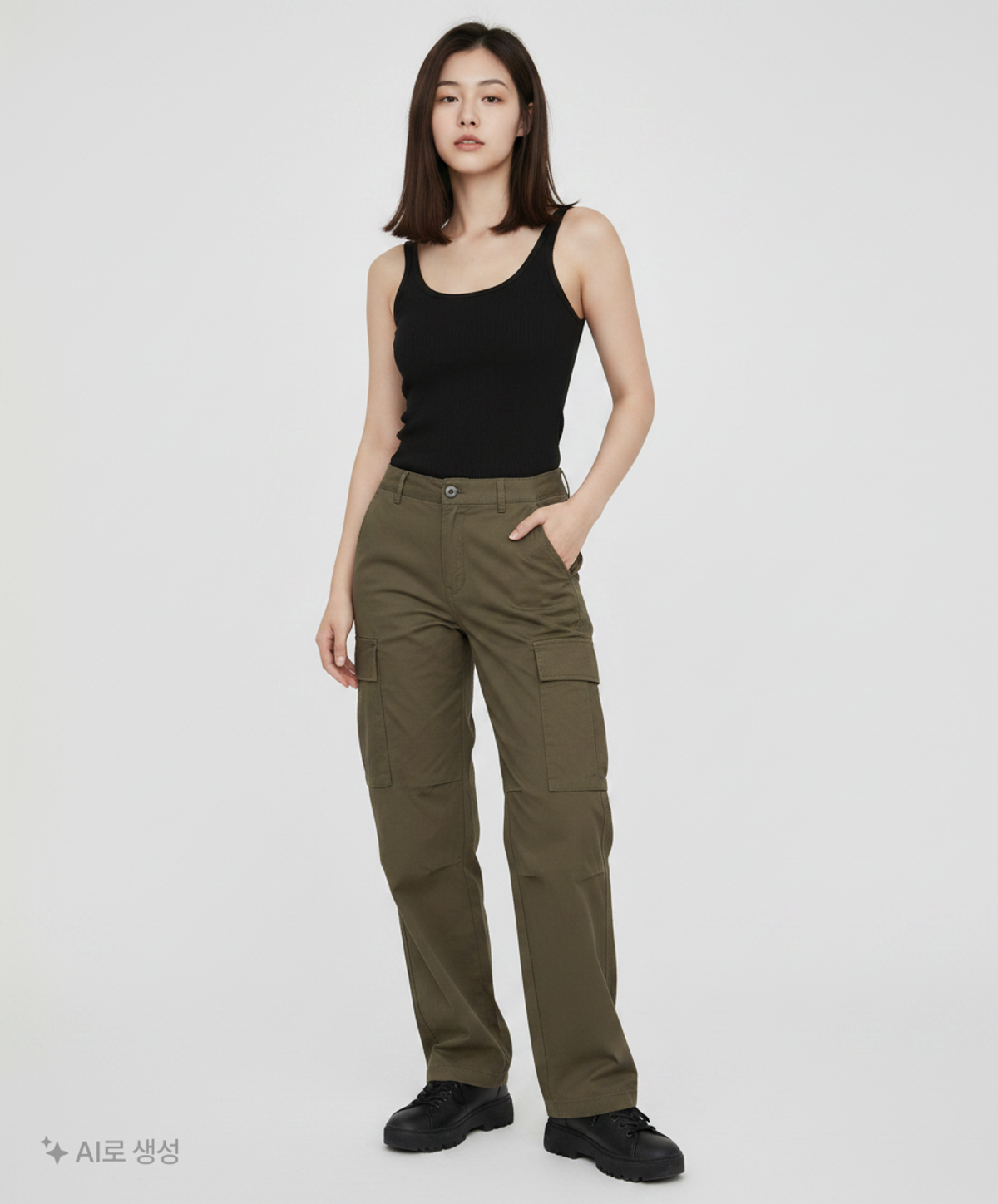 스파오(SPAO) 코튼 팬츠 27