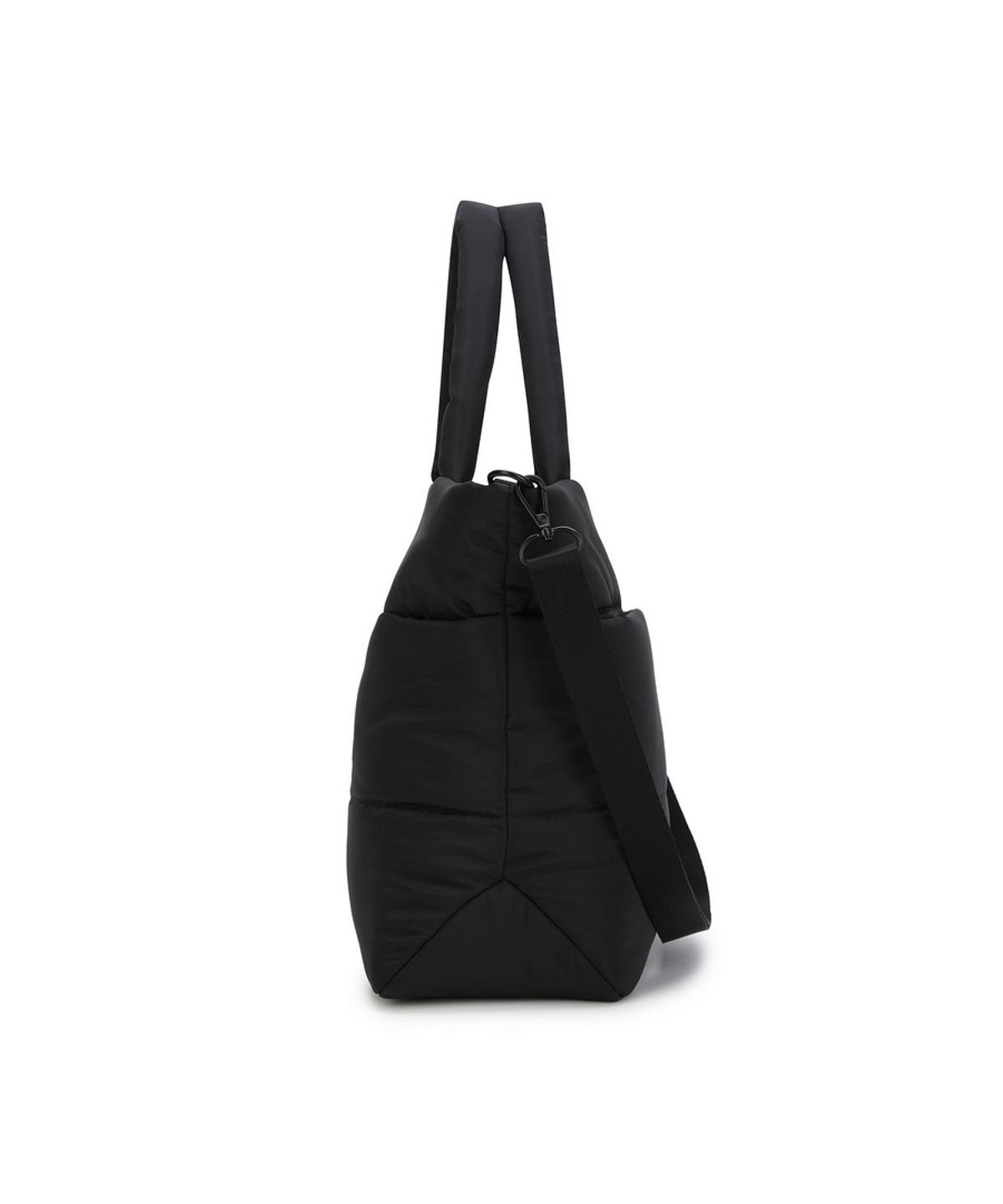 디스커버리 익스페디션(DISCOVERY EXPEDITION) 웰니스 패딩 토트백 (BLACK)