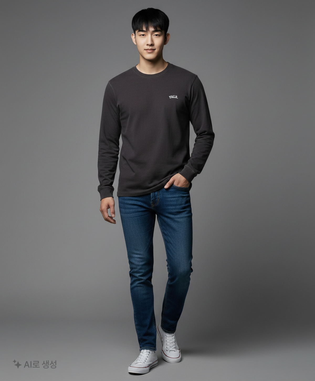 예일(YALE) [ONEMILE WEAR] WARM UP 2PACK SMALL ARCH LS WHITE/BLACK XL
