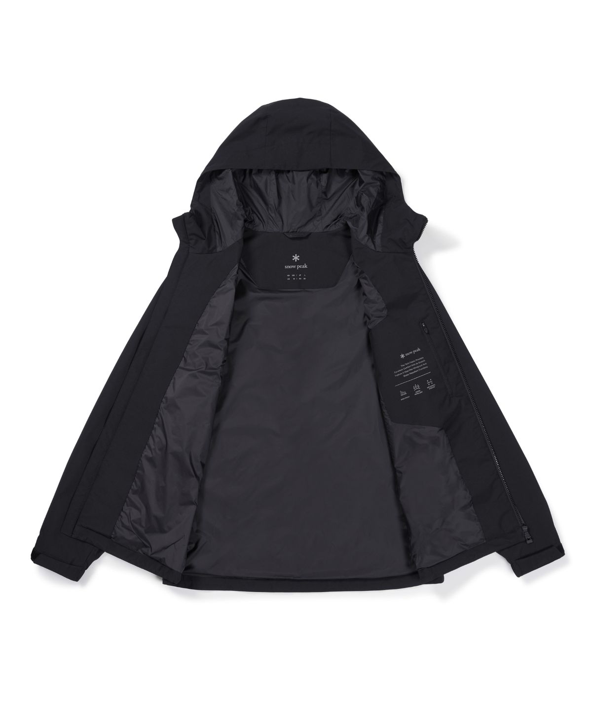 스노우피크 어패럴(SNOWPEAK APPAREL) 2L 티타닉 바람막이(S26FMTWB30)  Black