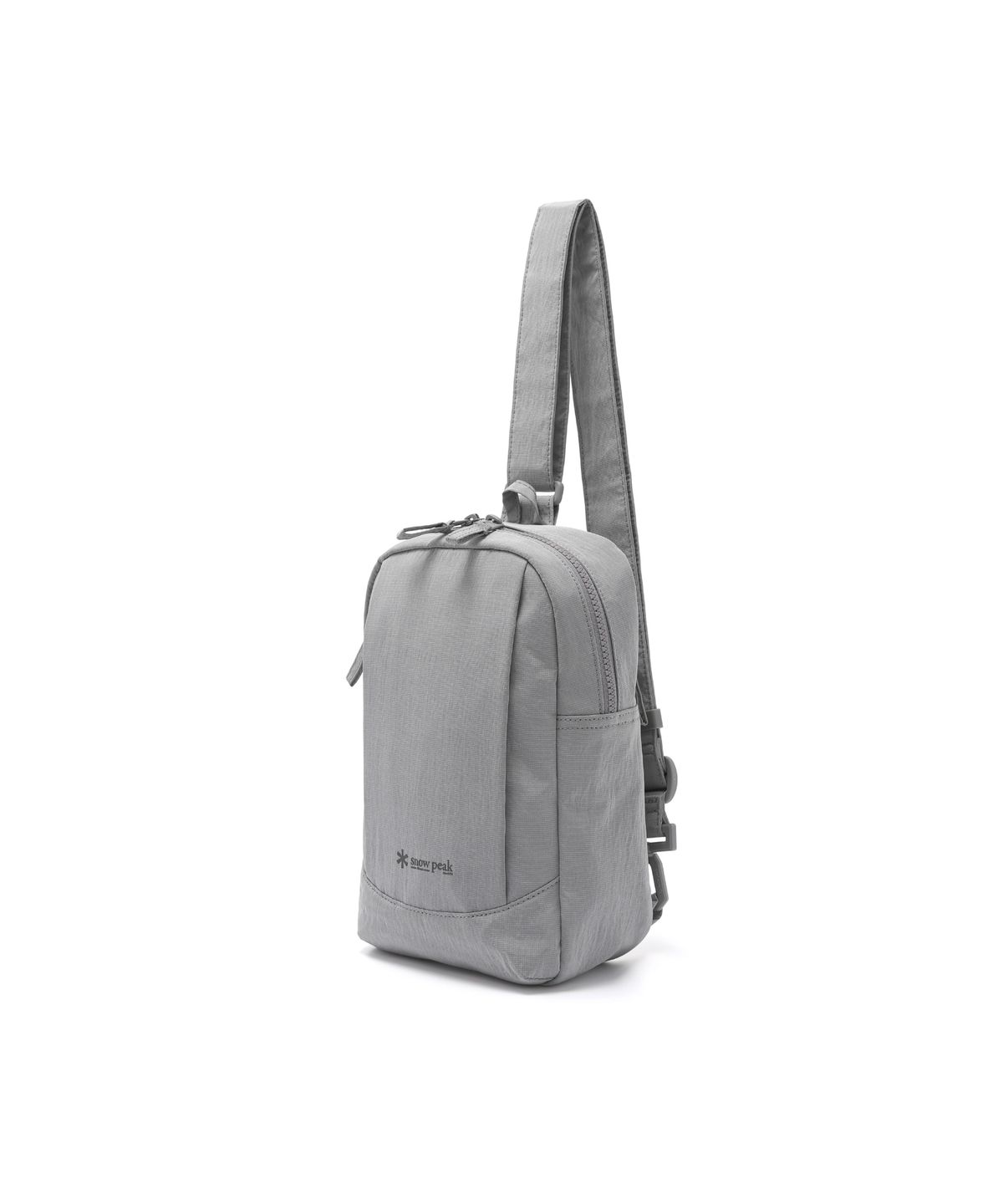 스노우피크 어패럴(SNOWPEAK APPAREL) 에코 타슬란 립 슬링백 6L (S26FUFBG73) Gray