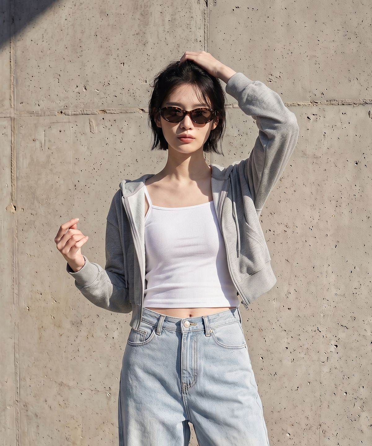 플라이크(FLYQ) QARINA B2 LEOPARD_선글라스
