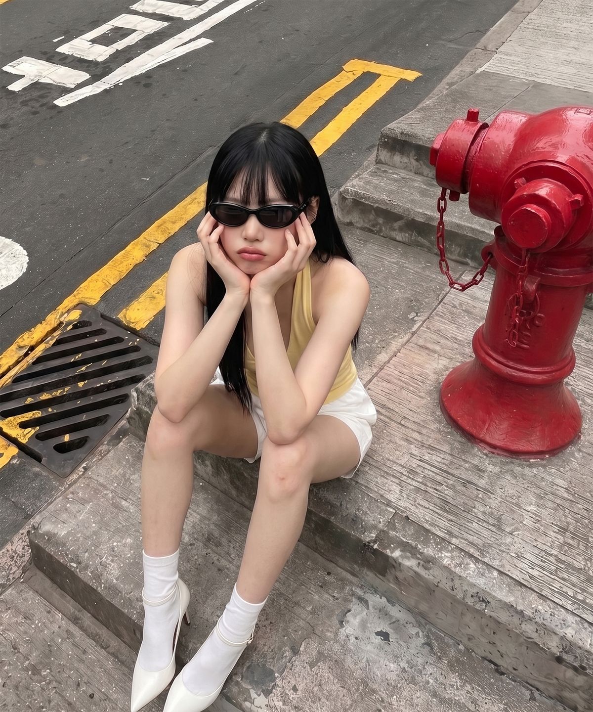 플라이크(FLYQ) QARINA B1 BLACK_선글라스