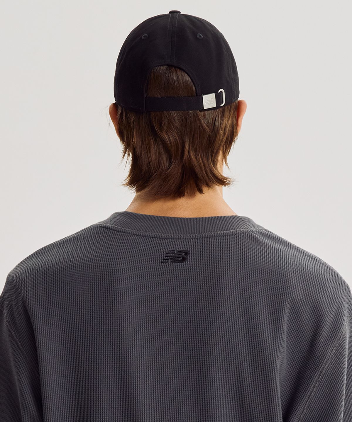 뉴발란스(NEW BALANCE) NBGDGF1106 / 모닝레이브 아치형 볼캡 (BLACK)