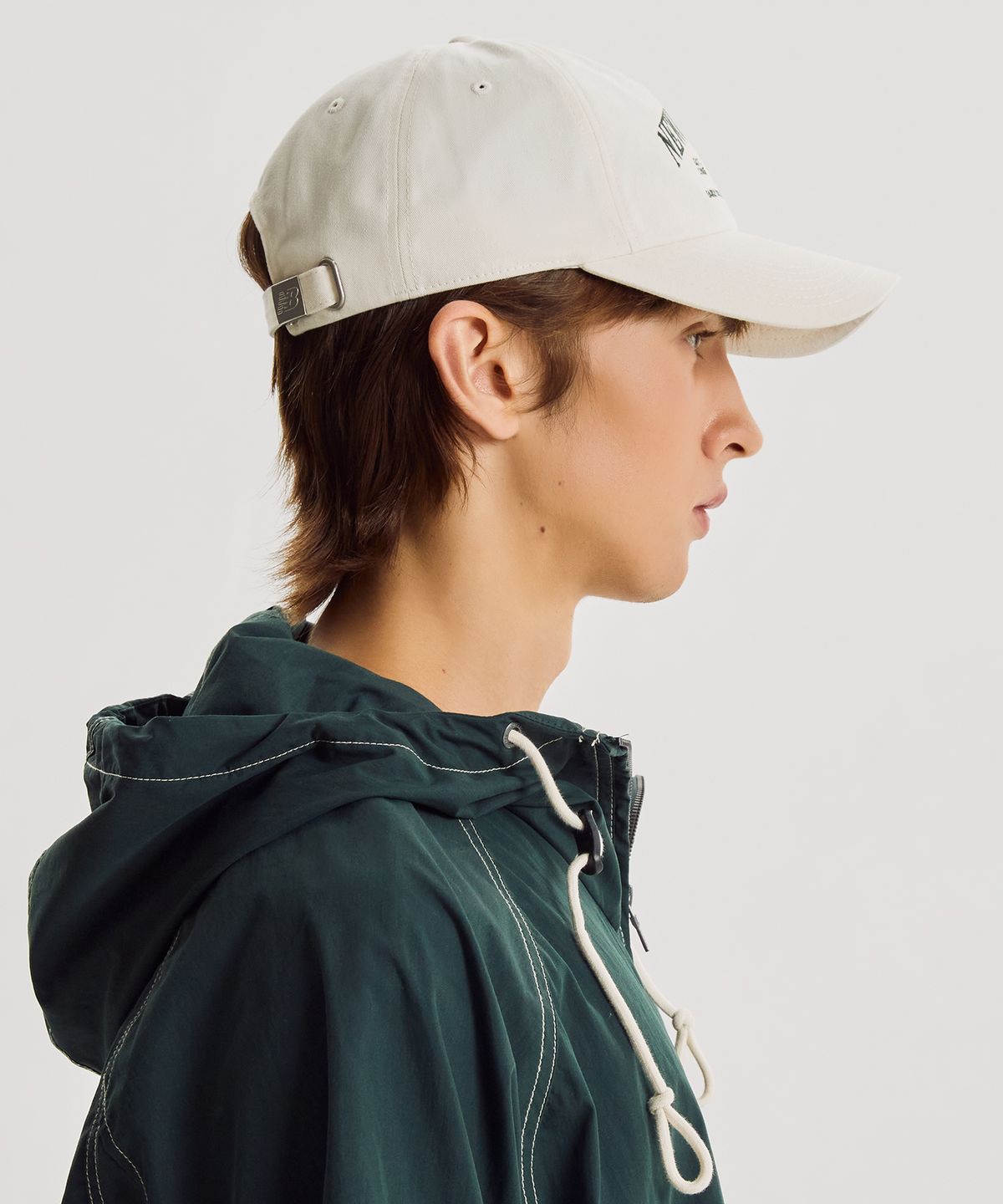 뉴발란스(NEW BALANCE) NBGDGF1106 / 모닝레이브 아치형 볼캡 (CREAM)