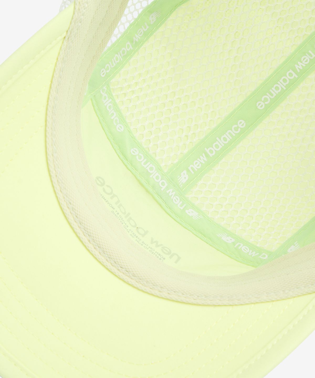 뉴발란스(NEW BALANCE) NBGDGF1192 / 컬러포인트 퍼포먼스 메쉬캡 (LIME)