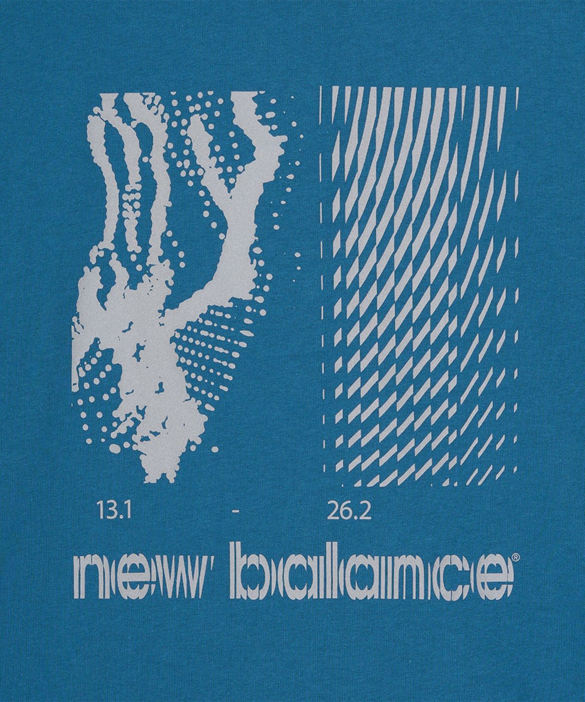 뉴발란스(NEW BALANCE) NBNDG32803 / UNI Run 그래픽 긴팔티 (D/BLUE)
