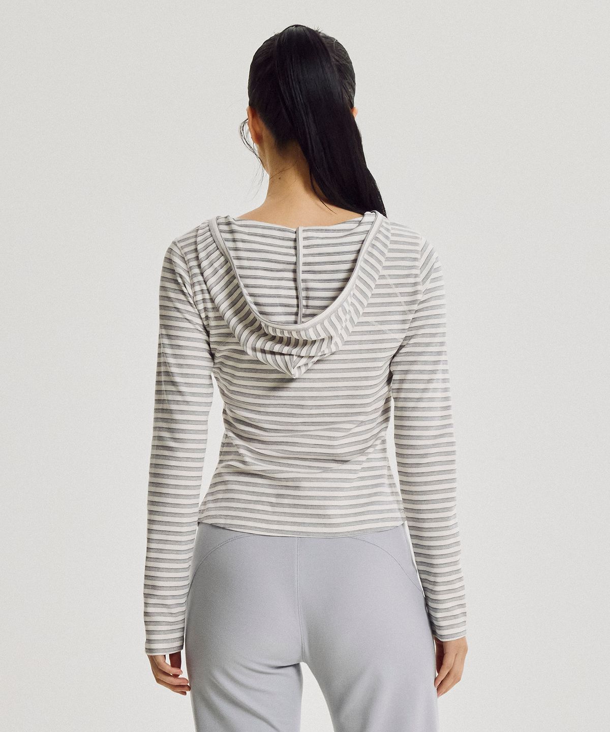 뉴발란스(NEW BALANCE) NBNDG3W812 / WOMEN AIRY 와플 후드 긴팔티 (R/BLUE)