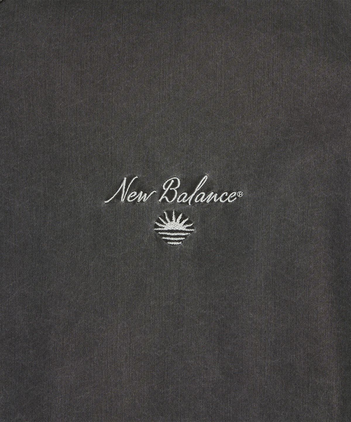 뉴발란스(NEW BALANCE) NBNAG31853 / UNI 모닝레이브 워시드 후디드 자켓 (CHARCOAL)
