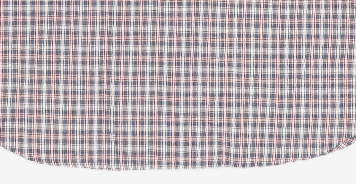 오헤시오(OHESHIO) LAYERED WESTERN CHECK SHIRT, NAVY FREE