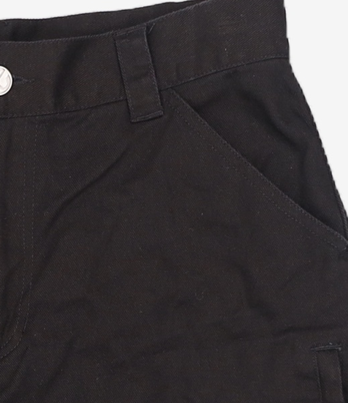 노매뉴얼(NOMANUAL) KNEE DARTS WORK SHORTS - BLACK L