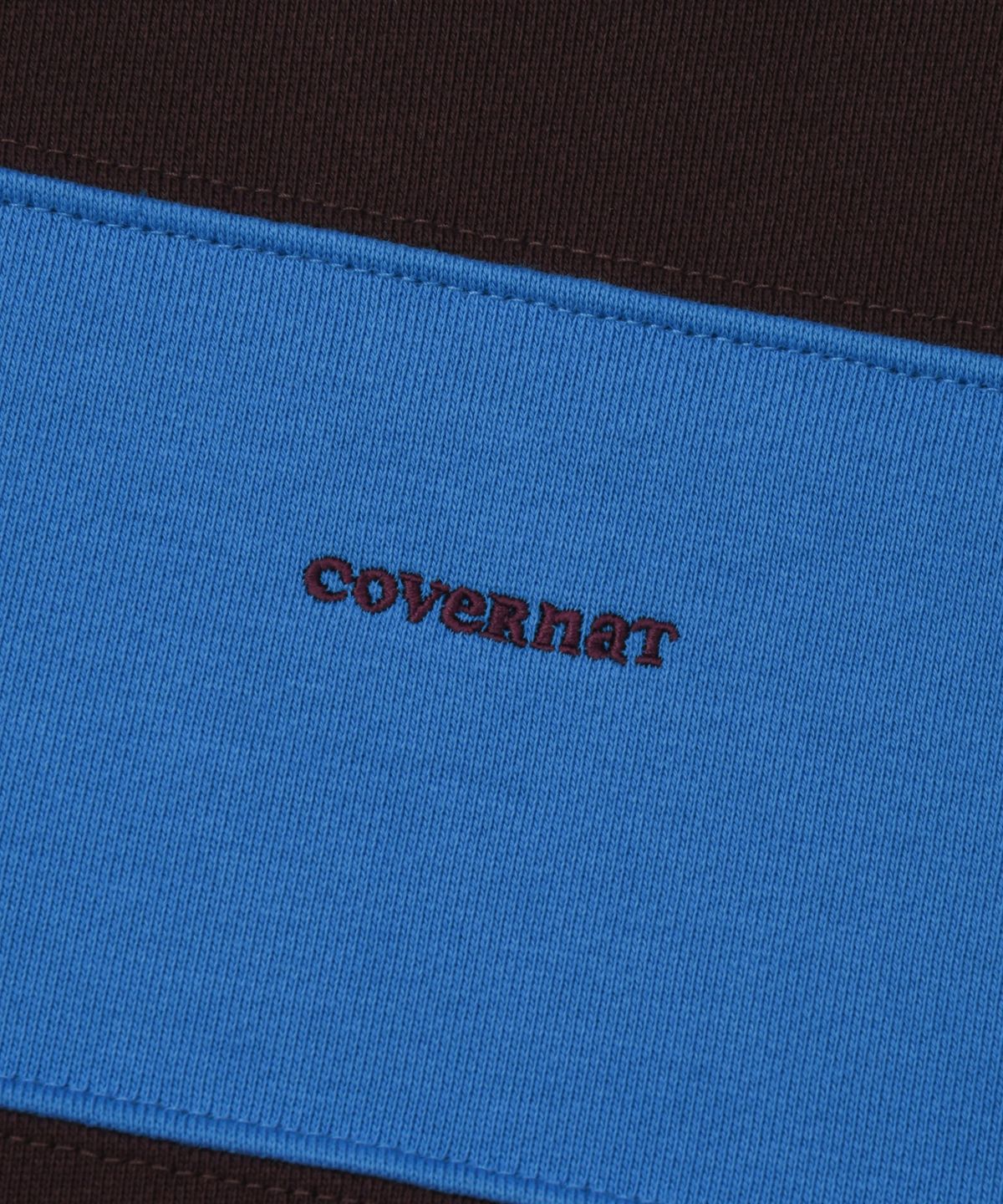 커버낫 우먼(COVERNAT WOMAN) 우먼 럭비 맨투맨 버건디