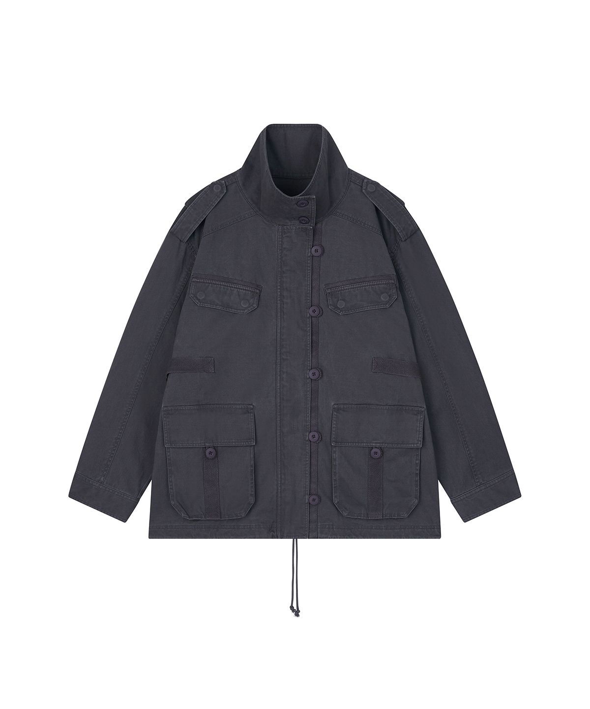 샌드릭(SANDRIC) Vintage Field Jacket_Charcoal