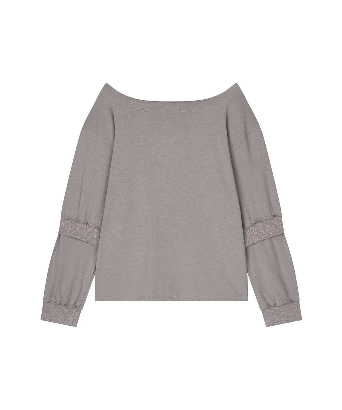 샌드릭(SANDRIC) Overfit Drawstring Tee_Beige