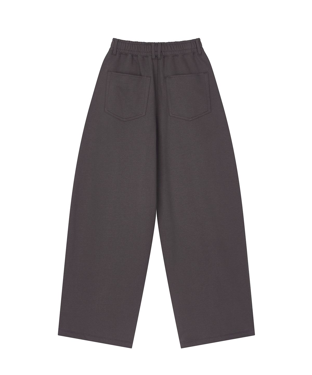 샌드릭(SANDRIC) pocket Detail sweat pants_Ash Charcoal