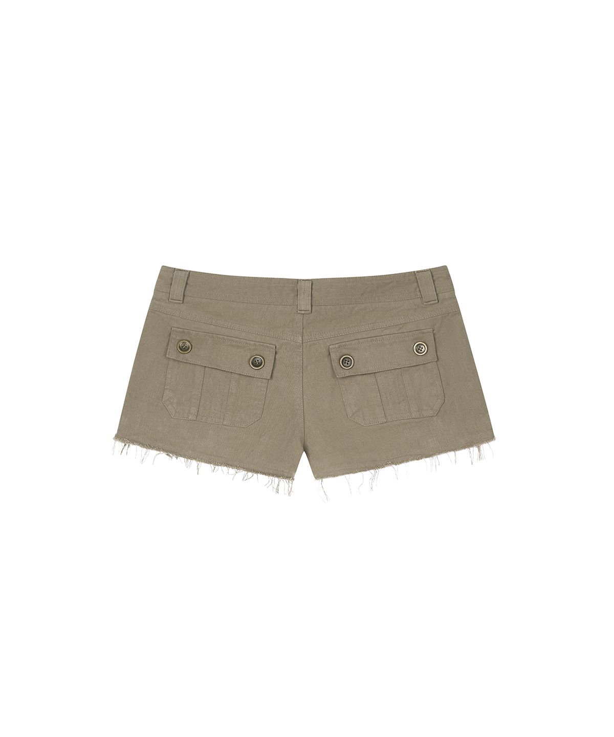 샌드릭(SANDRIC) Distressed Short Pants_Beige