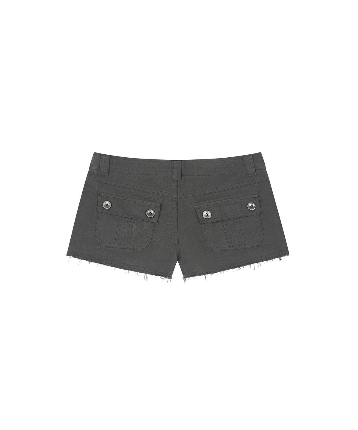 샌드릭(SANDRIC) Distressed Short Pants_Charcoal