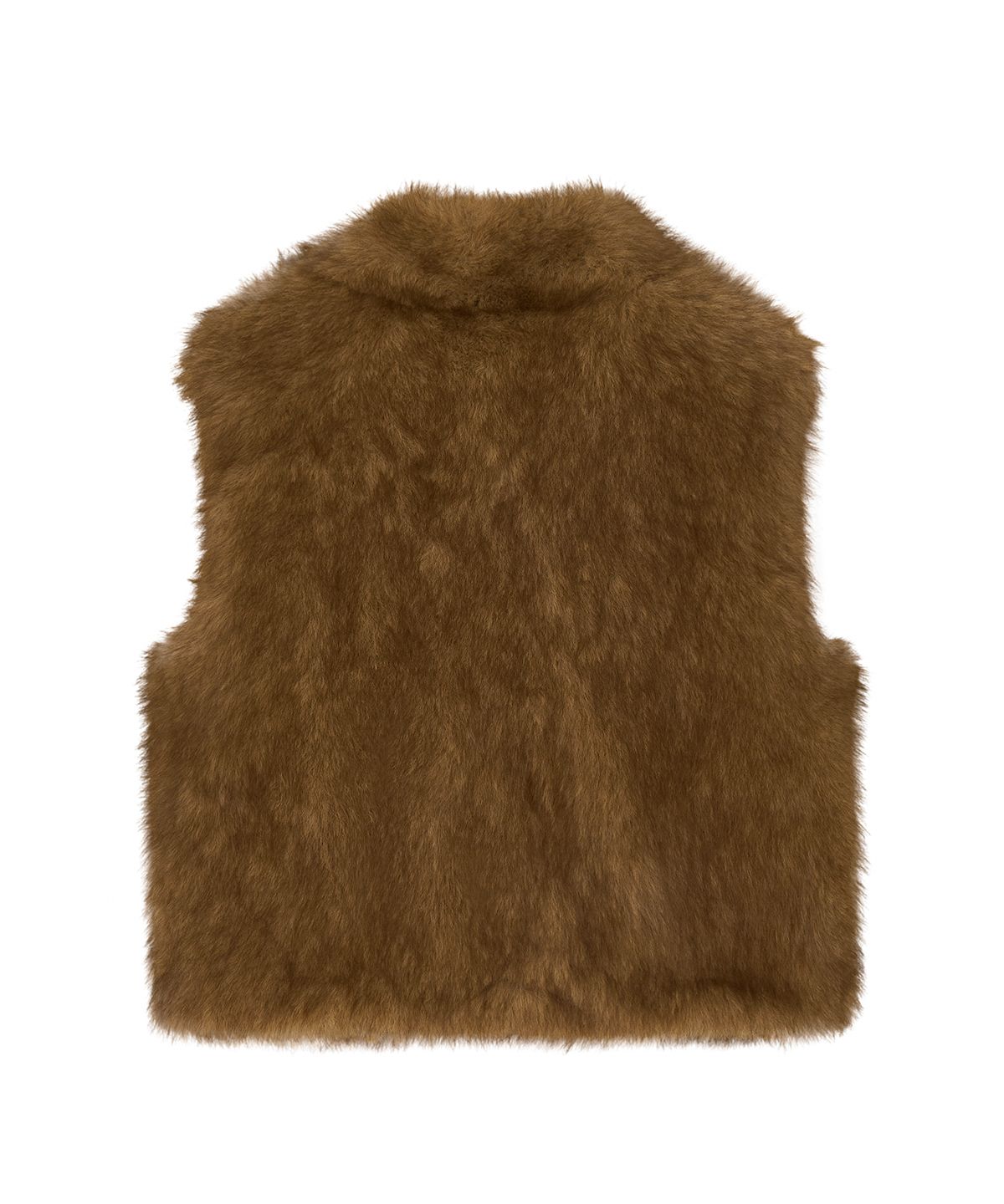 샌드릭(SANDRIC) Vintage Fur Vest_Beige