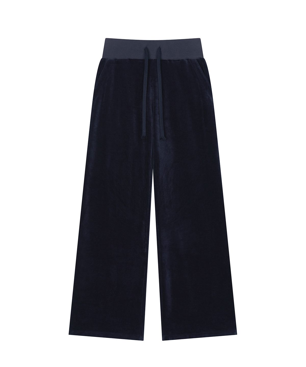 샌드릭(SANDRIC) Velvet Track pants_Navy