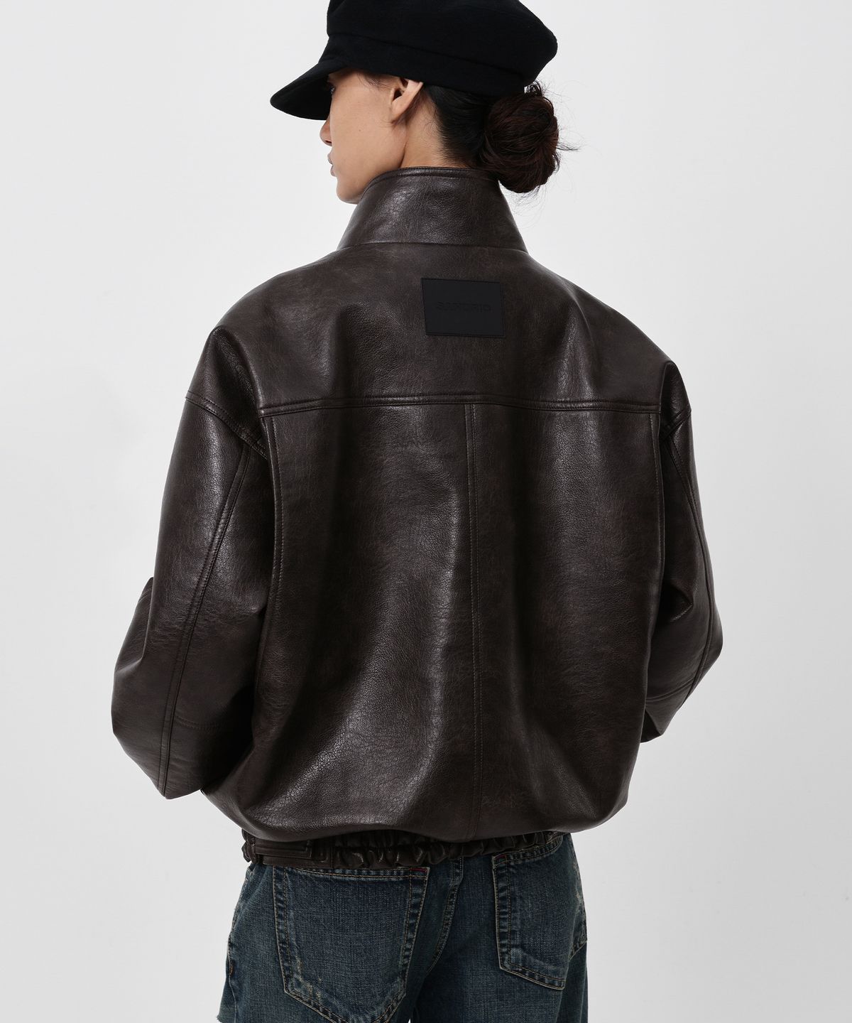 샌드릭(SANDRIC) LINE.02 vintage leather jacket_brown
