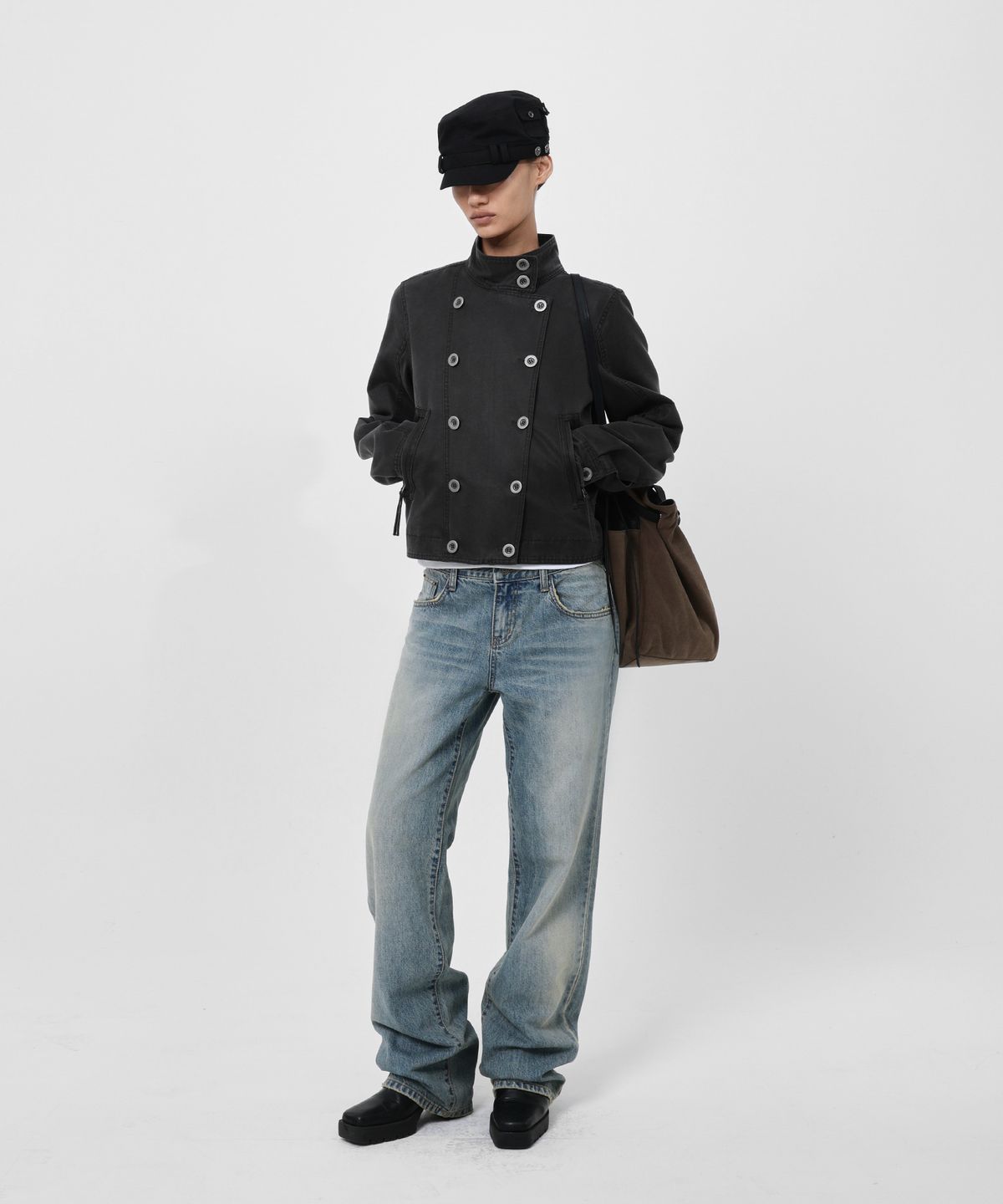 샌드릭(SANDRIC) LINE.02 basic straight denim_light blue