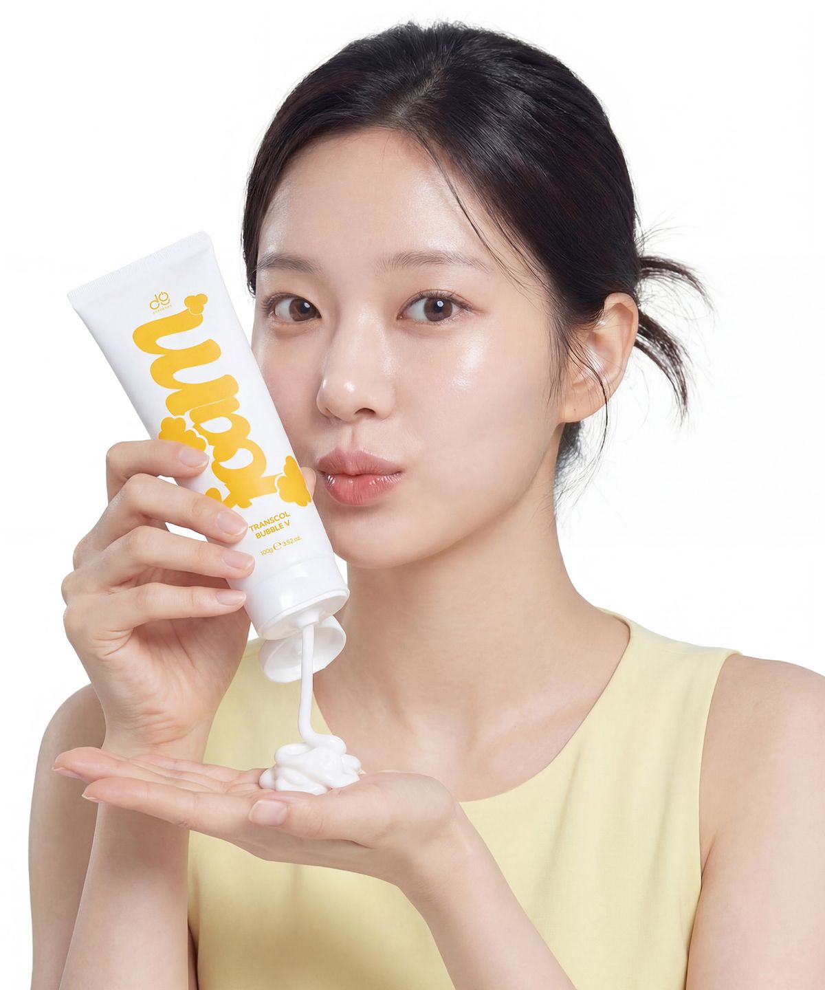 더진스(DERGENES) 트랜스콜 버블 브이 클렌징폼 100g