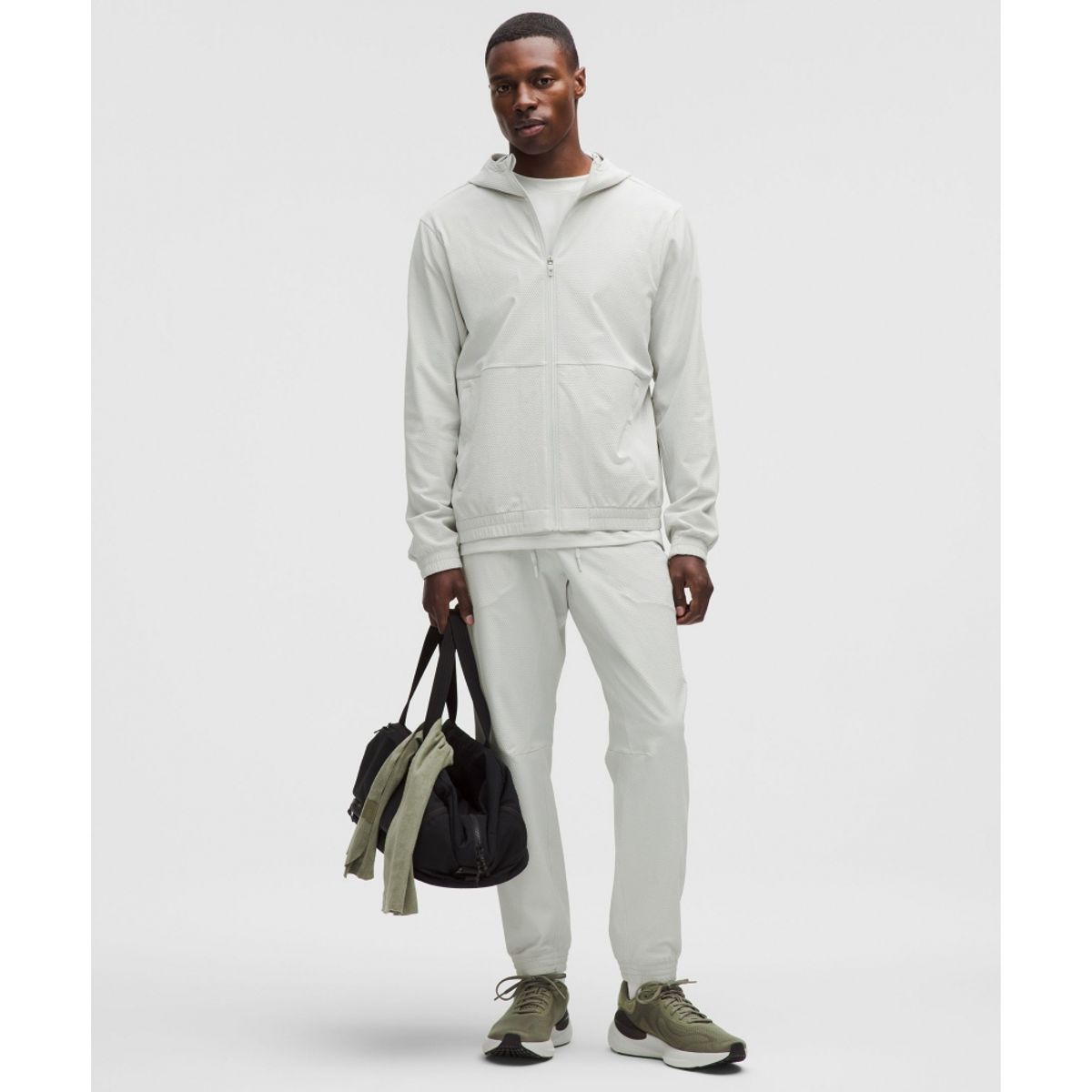 룰루레몬(LULULEMON) 라이선스 투 트레인 텍스처드 풀집  VPOR