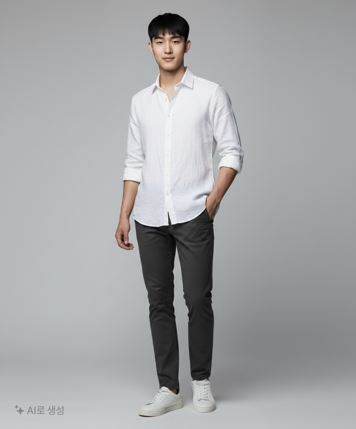 지오다노(GIORDANO) 캐주얼 셔츠 L