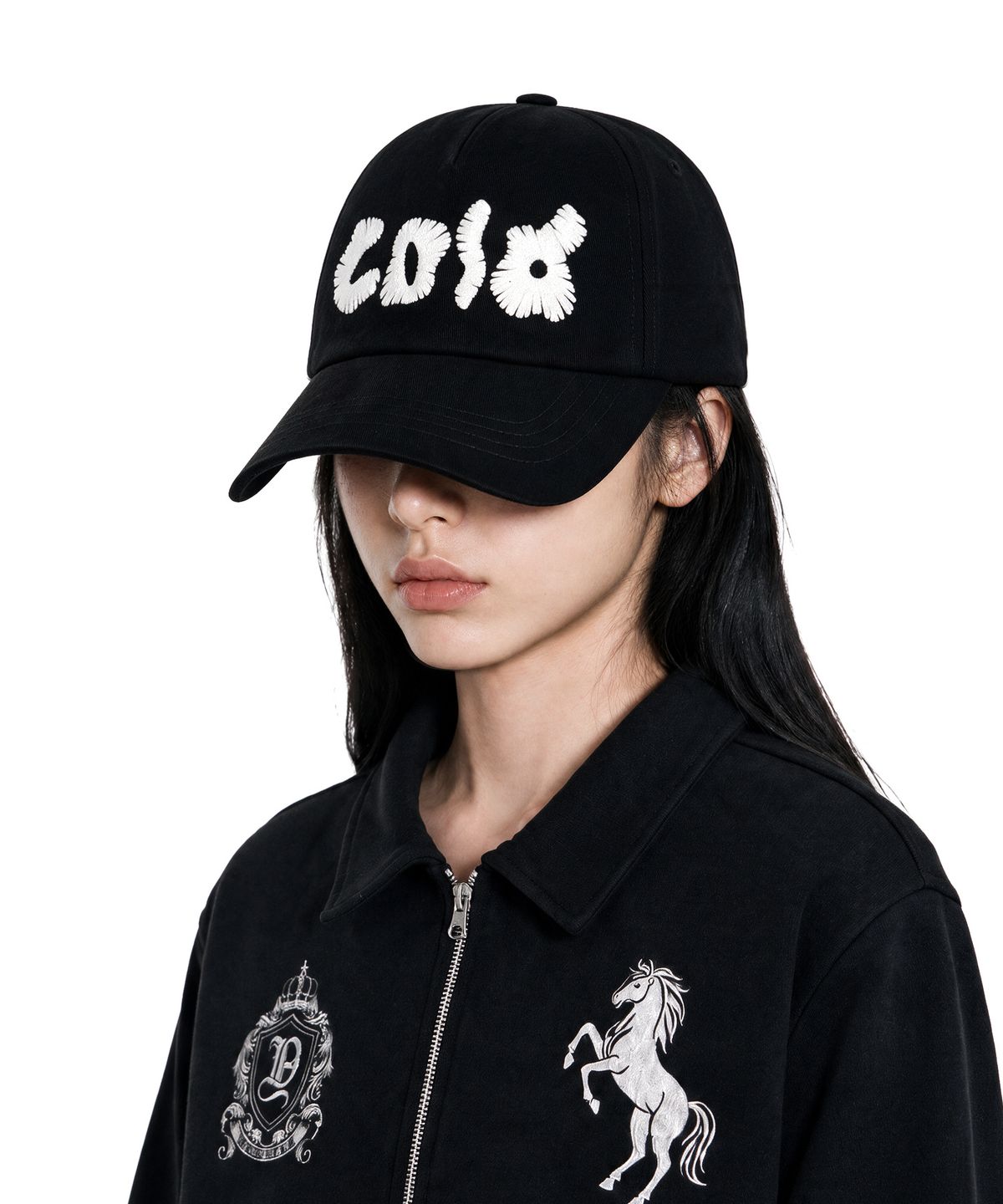 아이돈워너셀(IDWS) Cold Issue Maxi Cap Black