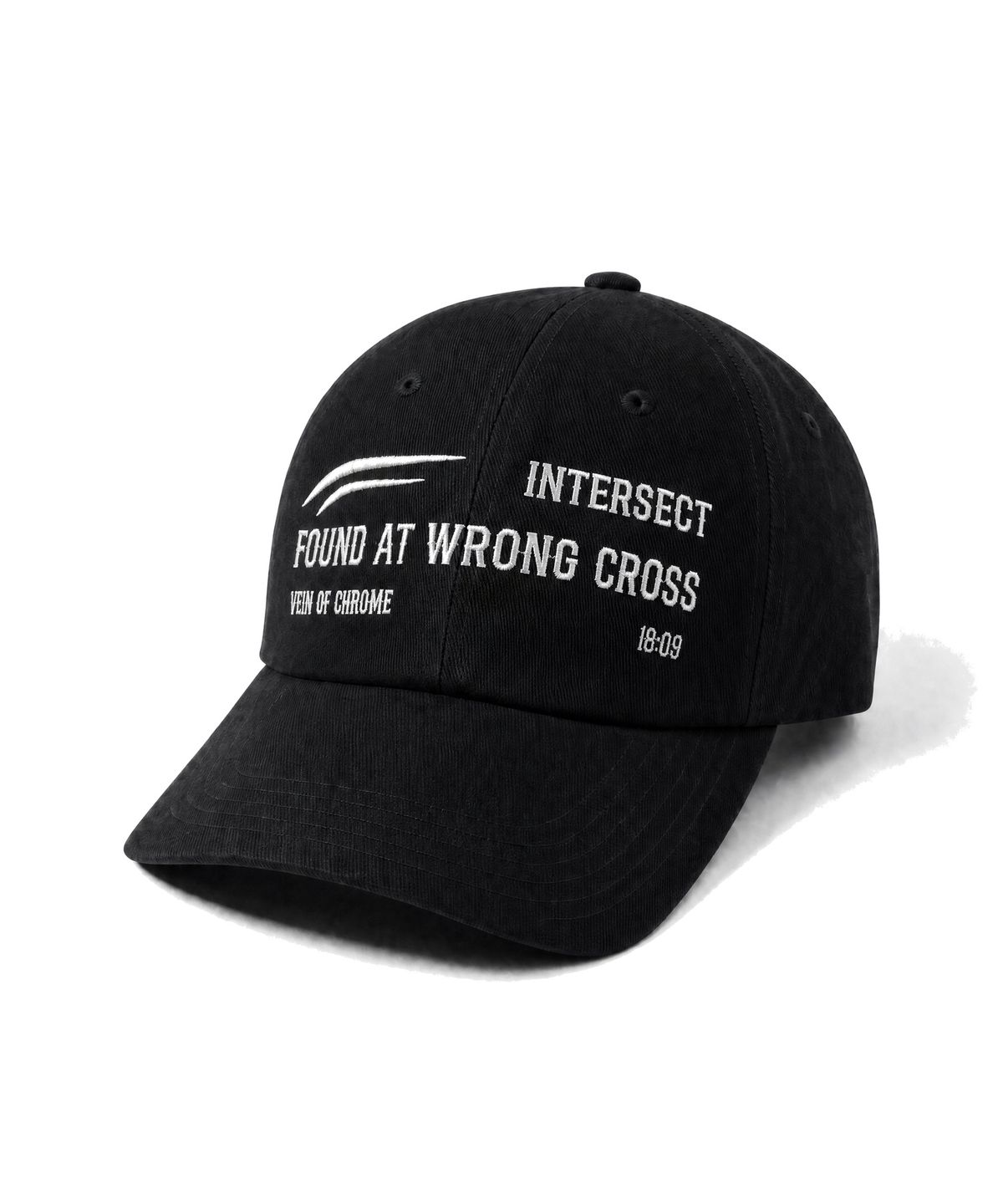 아이돈워너셀(IDWS) Wrong Cross Maxi Cap Black