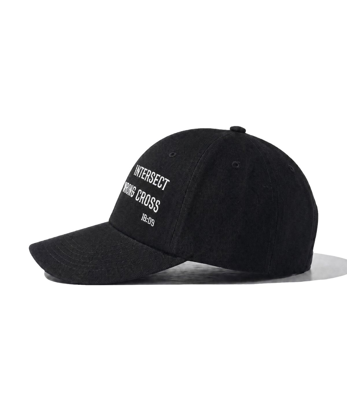 아이돈워너셀(IDWS) Wrong Cross Maxi Cap Black