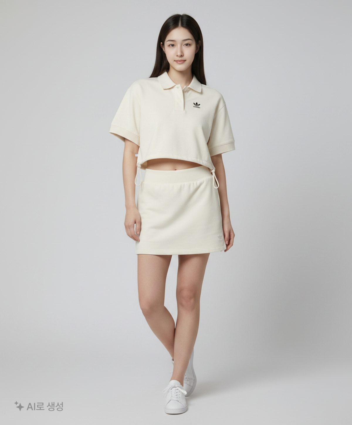 아디다스(ADIDAS) 올웨이즈 오리지널 폴로 셔츠 - 화이트 / IC5589 XS