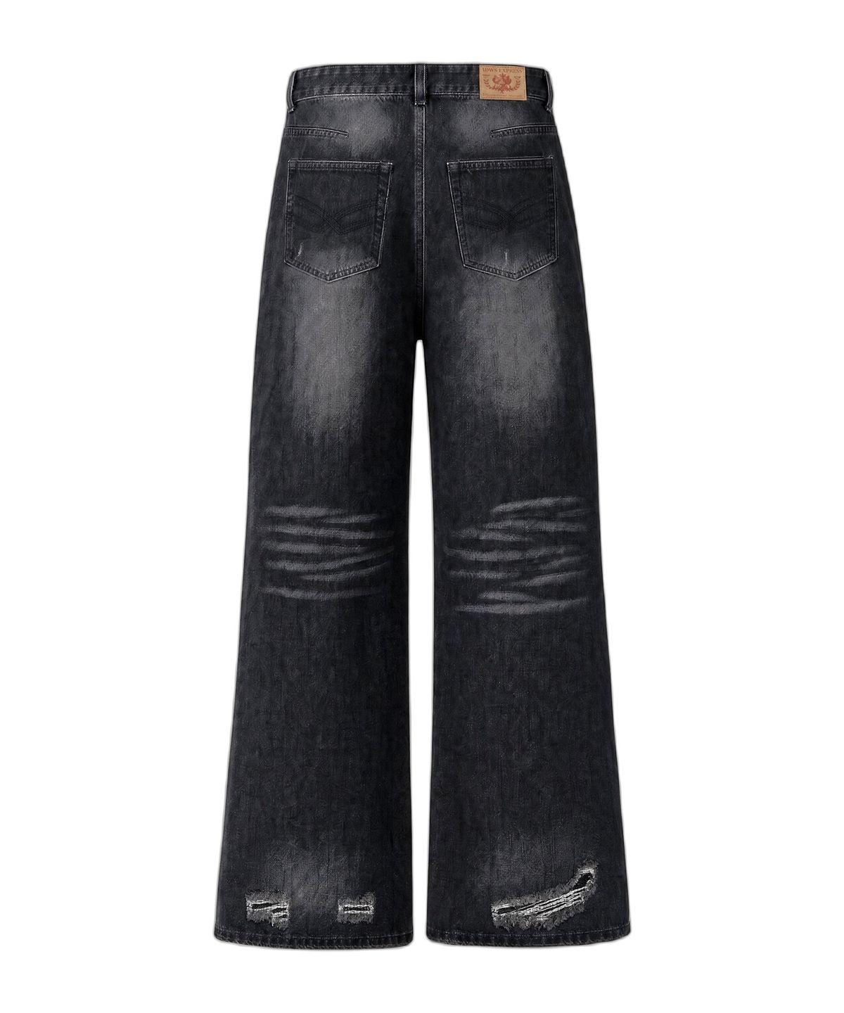 아이돈워너셀(IDWS) Injury Flare Denim Pants Black