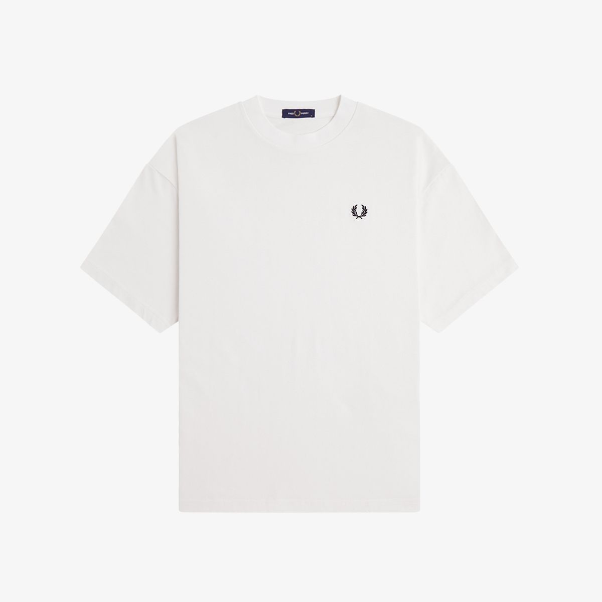 프레드페리(FRED PERRY) [Sport] 오버사이즈드 티셔츠 - 스노우화이트 AFPM2G33481-129