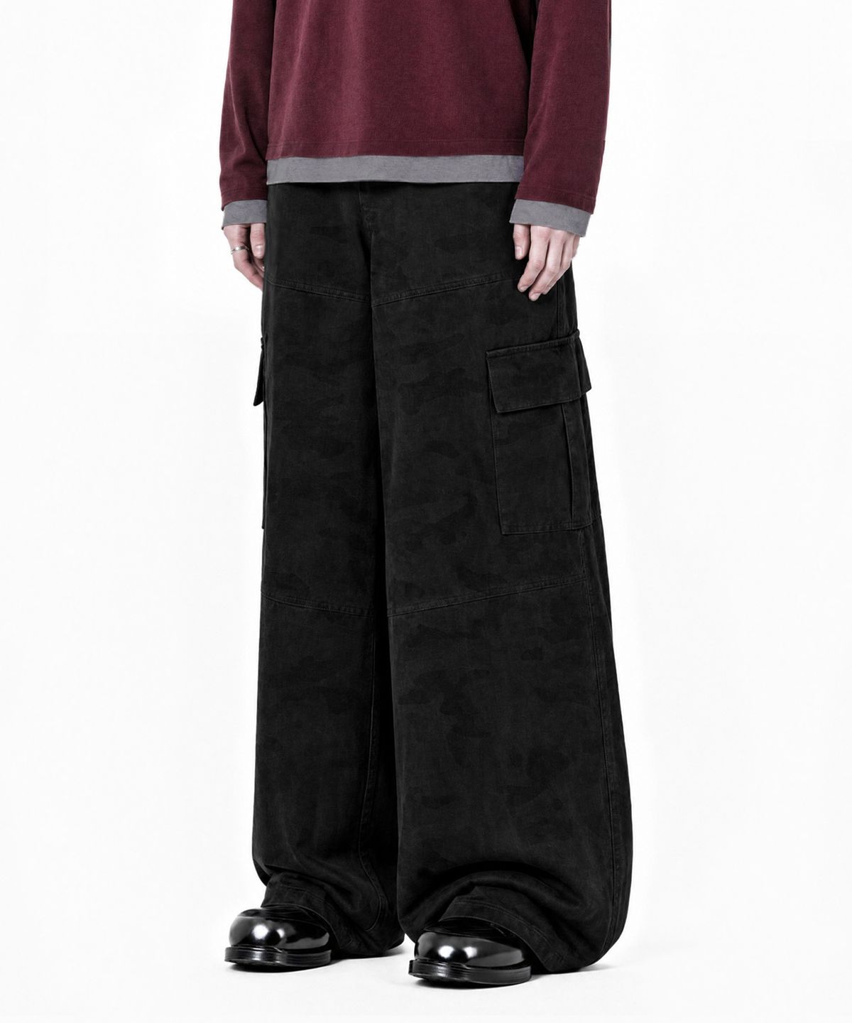 아이돈워너셀(IDWS) Troop Layered Cargo Pants Dark Multi