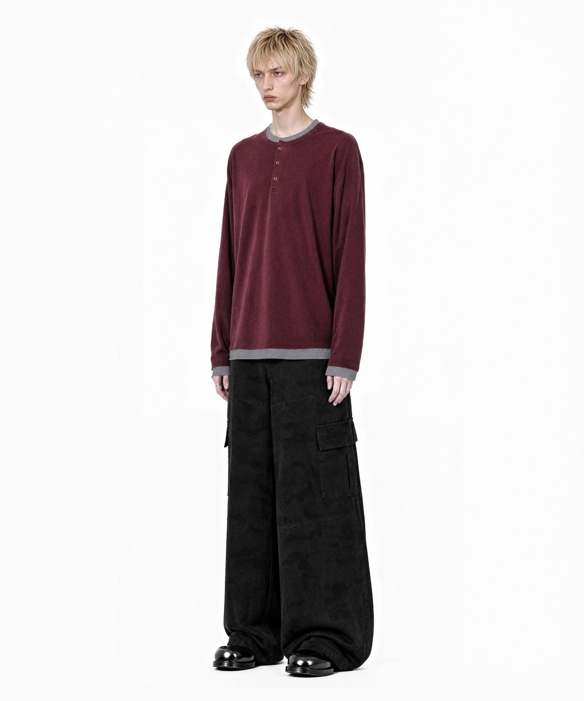 아이돈워너셀(IDWS) Troop Layered Cargo Pants Dark Multi