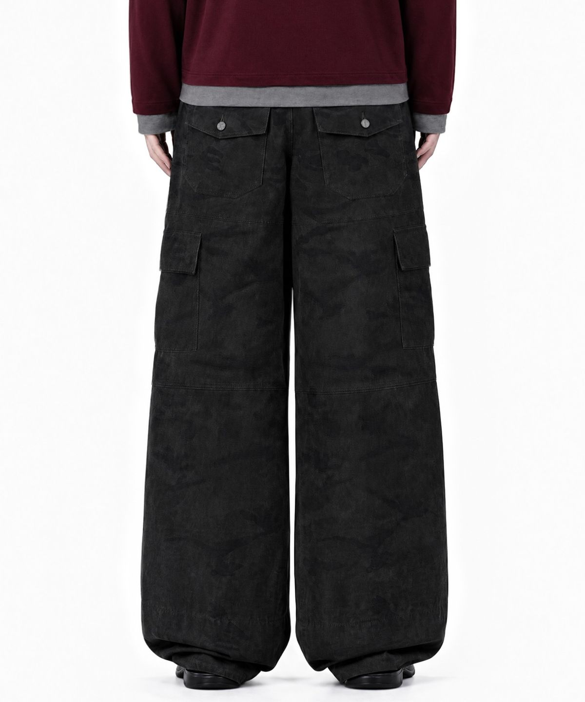 아이돈워너셀(IDWS) Troop Layered Cargo Pants Dark Multi