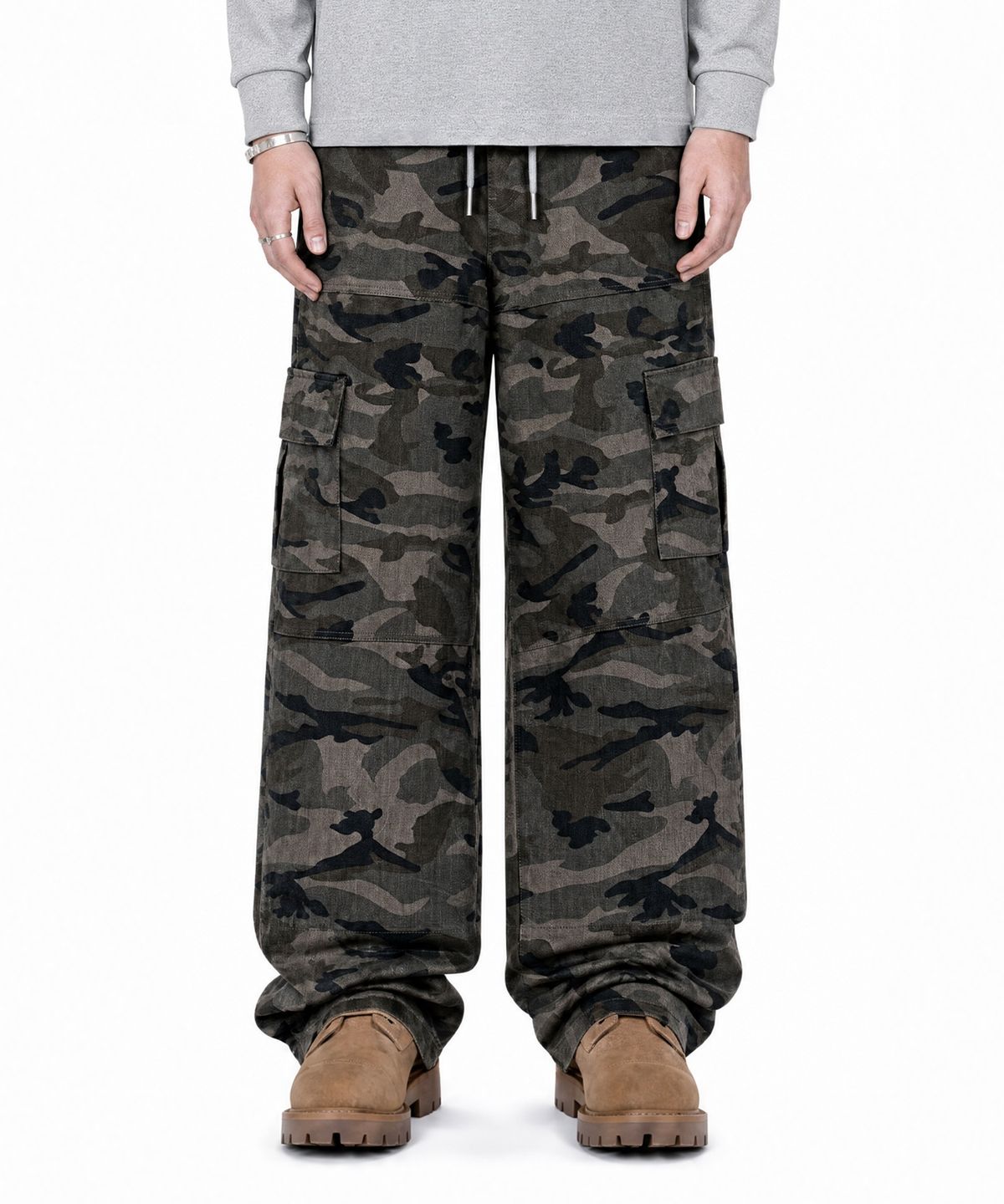 아이돈워너셀(IDWS) Troop Layered Cargo Pants Light Multi