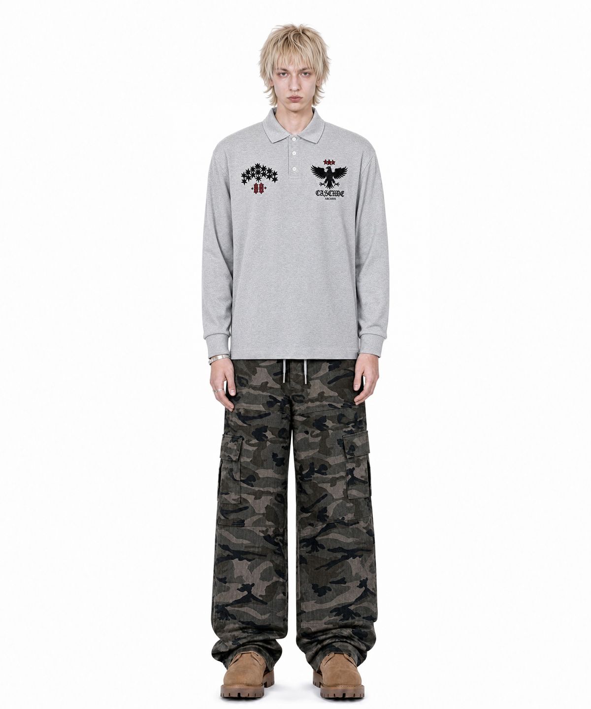 아이돈워너셀(IDWS) Troop Layered Cargo Pants Light Multi