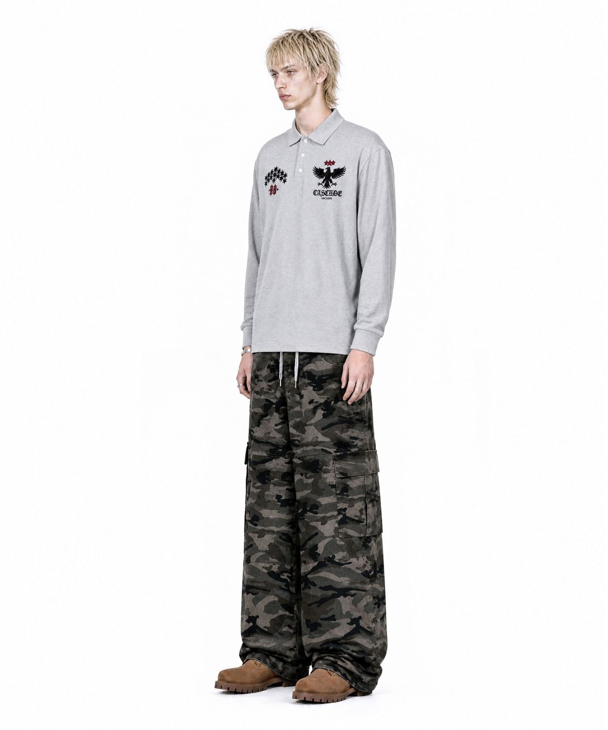 아이돈워너셀(IDWS) Troop Layered Cargo Pants Light Multi