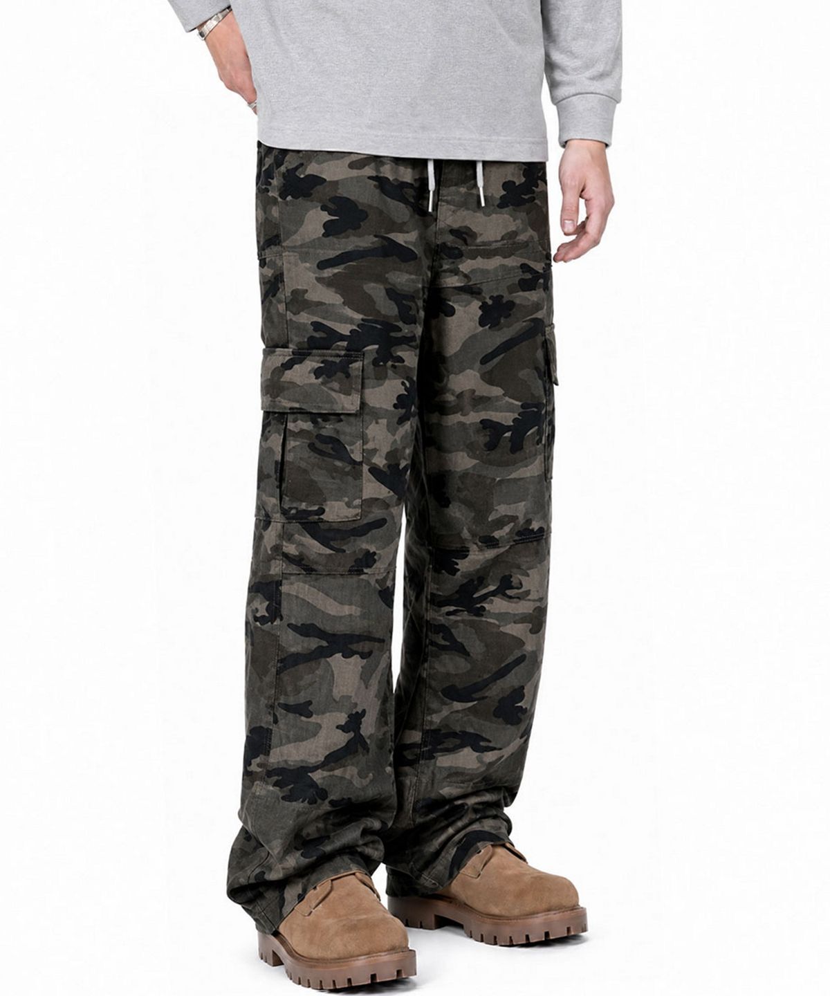 아이돈워너셀(IDWS) Troop Layered Cargo Pants Light Multi