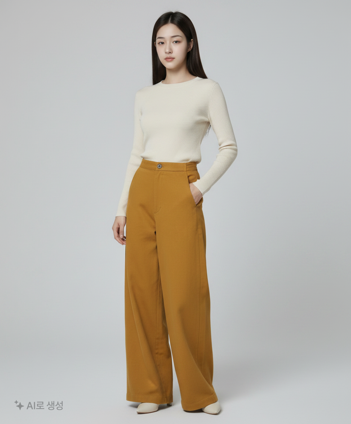 유니클로(UNIQLO) 코튼 팬츠 M
